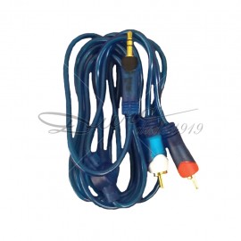 CABLE 3.5 MM - 2 RCA 1.80 MT